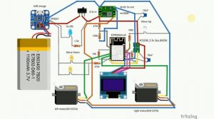 Электр-авто управляет Wi-Fi WebSocket