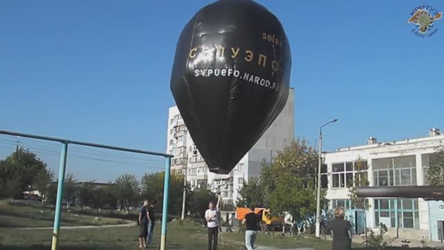Солнечный Аэростат, летающий сам - Solar balloon that flying itself