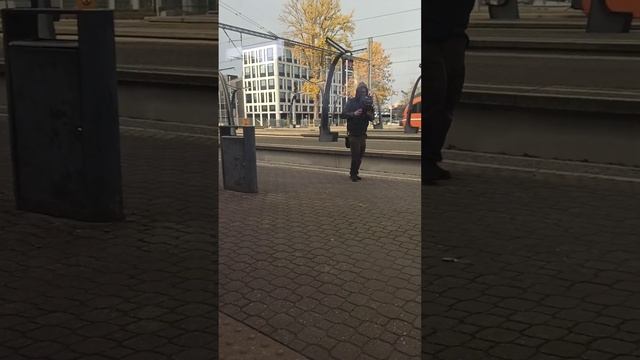 Снимают кино на платформе Балтийского вокзала в Таллине / Balti Jaam Tallinn