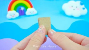 20+ DIY Miniature House Compilation ❤️ How To Make Pink Bunny House from Polymer Clay, Cardboard