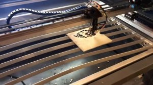 Co2 лазерный станок своими руками. Первая резка