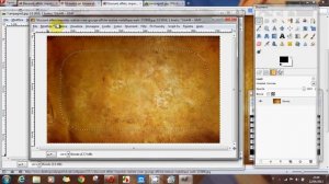 bordo sfumato con un' immagine- tutorial gimp