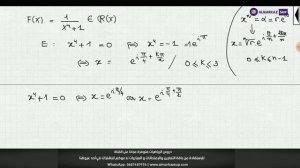 Fractions Rationnelles-Partie 4 (Décomposition en éléments simples Dans C(X) -3)