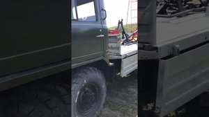 Ямобур БКМ 302 на базе Газ 66