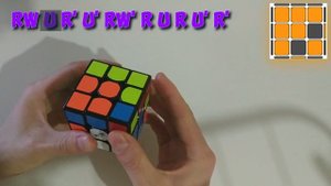 OLL "ЛЕТАЮЩИЙ ЗМЕЙ" 3Х3 КУБИК РУБИКА