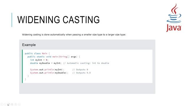 Java Tutorial - java type casting w3Schools Ch#07 Urdu Hindi смотреть онлайн