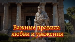 🌟 Важные правила Любви и Уважения. (Мотивация)