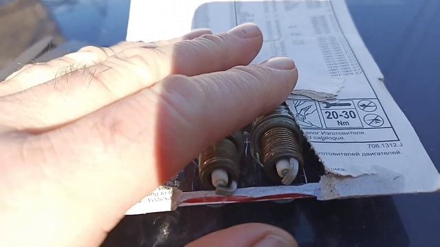 Какой зазор свечей зажигания я делаю на Славуте. смотреть онлайн