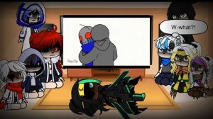 Sans AU react to Error's secret part.15 / Error sans • Errormare (⚠️My AU⚠️)