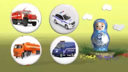 Крошка Матрешка/Специальный транспорт для малышей/Развивающий мультфильм про машинки для детей