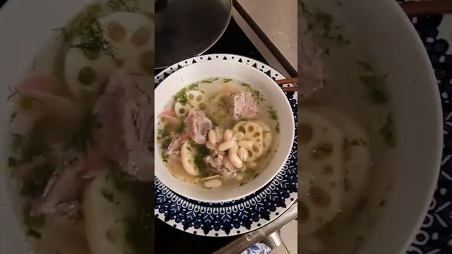 Анонс. Суп из свиных рёбрышек и корней Лотоса Для Вэй Усяня
