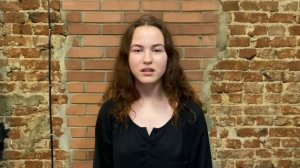 Шарманова София Евгеньевна - для поступления в Театральную школу Олега Табакова