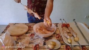 Окорочка в ТАНДЫРЕ в майонезе с соусом и чесноком. Жарю мясо в тандыре из кирпича