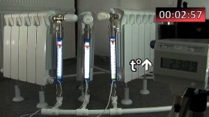 Термоголовки разных типов. Тест газовых, жидкостных и парафиновых термоэлементов