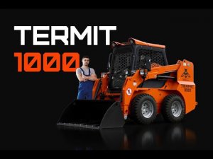 Обзор фронтального мини-погрузчика Термит 1000