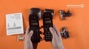 Обзор радиотелефона PANASONIC KX-TG1612RU1 | Ситилинк