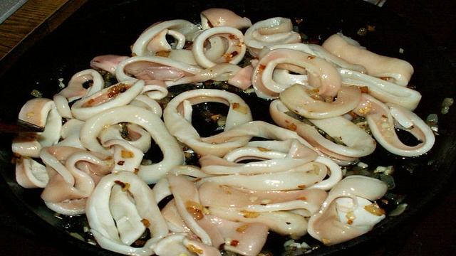 Зразы с кальмарами