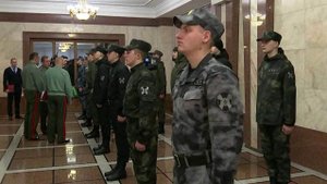 Журналистам представили новую форму Росгвардии