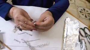 Сказочные лилии из фольги.