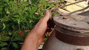 moonshine still from a flask of milk double.