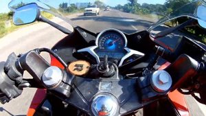 HONDA CBR 250 TOP SPEED (VELOCIDAD MAXIMA) SIN INCLINACIONES