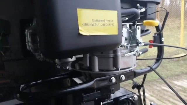 Лодочный мотор Grünwelt GW-200FC смотреть онлайн