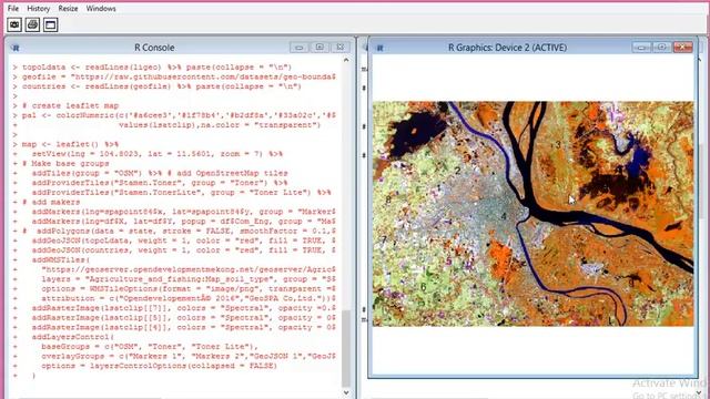Leaflet with R program in Phnom Penh, Cambodia. Rim Reach смотреть онлайн