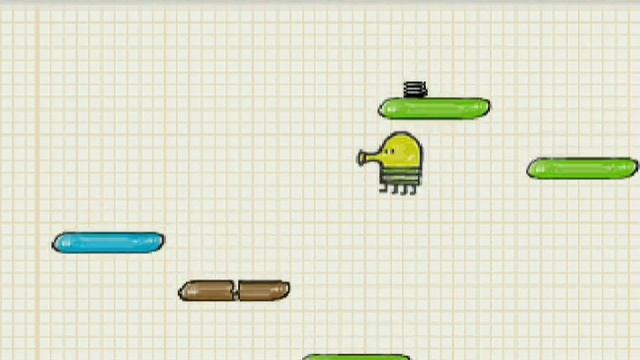 Doodle jump on Java phones (started in emulator) смотреть онлайн