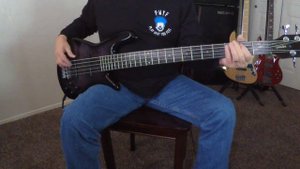Livin' On The Edge By Aerosmith With Bass Cover By Jackie Brown