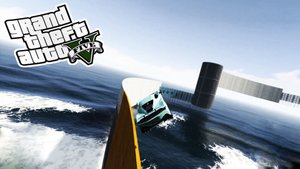 Шикарный stunt race в GTA V OnLine