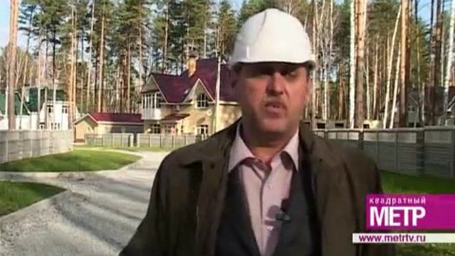 В первой очереди коттеджного поселка «Серебряный бор» завершают благоустройство территории.