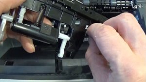 How to remove the Paper Roller Assembly HP Laser 100 103 107 108