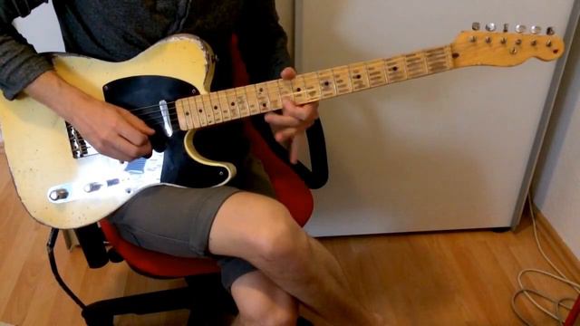 Fender Custom Telecaster Relic, MJT Body, Nocaster Pickups, Allparts Fat Neck смотреть онлайн