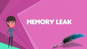 What is Memory leak? Explain Memory leak, Define Memory leak, Meaning of Memory leak