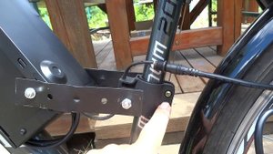 Установка бокса, коробки,ящика для электробатареи и контроллера на велосипед, крепление своими рука