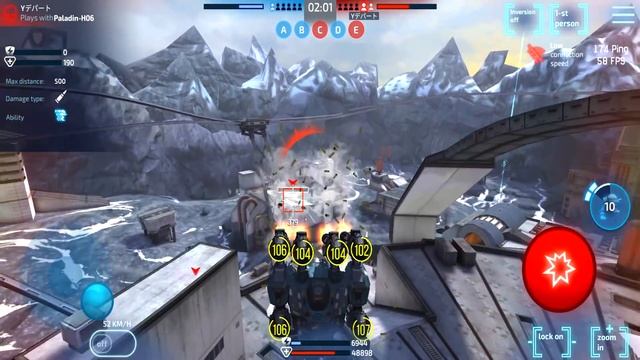 Robot Warfare - Max Level Viking Game Play Part 1 (ios,android)