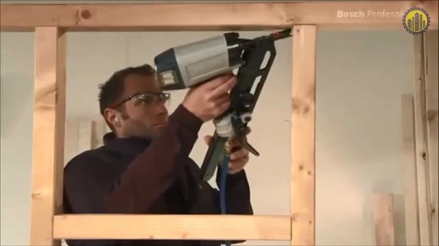 Пневматический гвоздезабивной пистолет BOSCH GSN 90-34 DK Professional смотреть онлайн