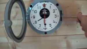 Vostok 5 ChM Ship Clock Winding