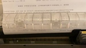 EPSON LX-300+ dot matrix printer using ESC/P on Windows 11