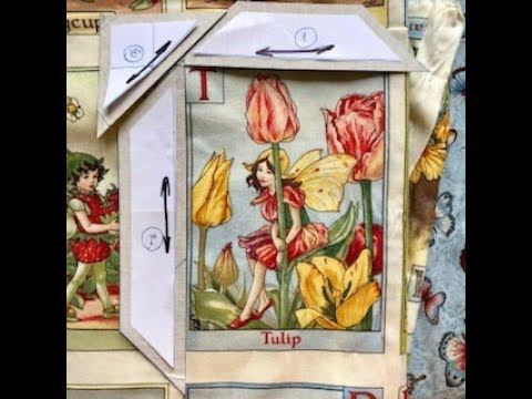 Лоскутный эфир 73. Как сшить Лоскутное одеяло с феечками? Часть 3. Секреты точного шаблона
