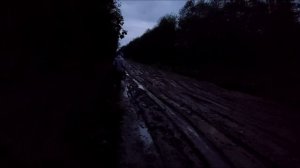 Тест велоприцепа в грязевых экстремальных условиях / Тележка для перевозки байдарки