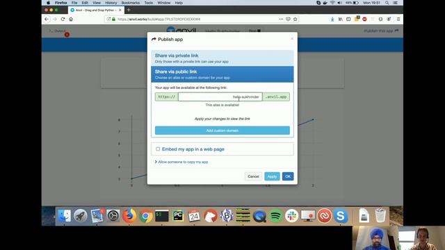 Easy Python Web Development with Anvil
