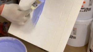 Нанесение колерованного теплоизоляционного покрытия Термион Фасад, измерение толщины слоя