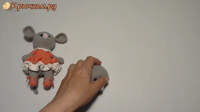 Мышка Балерина Настенька крючком. Часть 2 | Игрушка крючком | Символ 2020 года |Вяжем на Новый год смотреть онлайн
