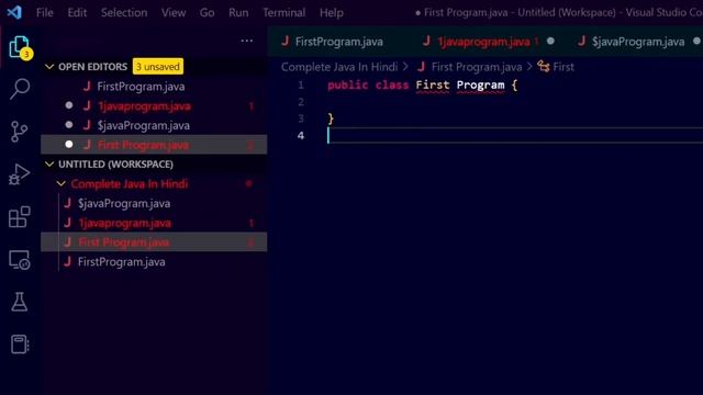 First Program  in Java || Lacture 2 || Complete Java in Hindi || MrX Coding