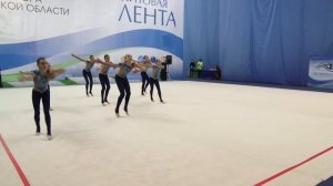 Хорик-Данс 12-14 лет Всероссийские соревнования по эстетической гимнастике "Малахитовая лента" 2020