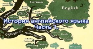 История английского языка - Часть 1. (History of English)