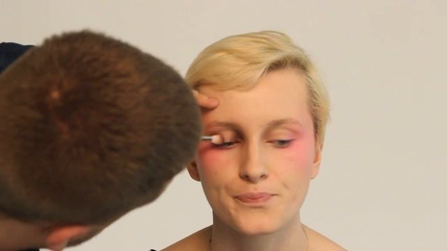 Как создать макияж для съемки ? Tutorial розовый макияж смотреть онлайн