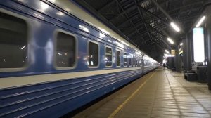 Электровоз ЭП2К-247 (ТЧЭ-6) со скорым поездом "Сож" №056Ь Гомель - Москва.