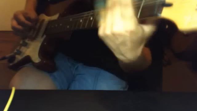 Slide on a Strat with Teisco Gold Foil pickups смотреть онлайн